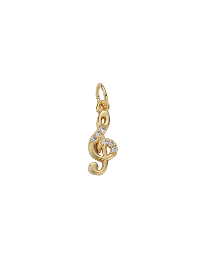 Treble Clef Charm