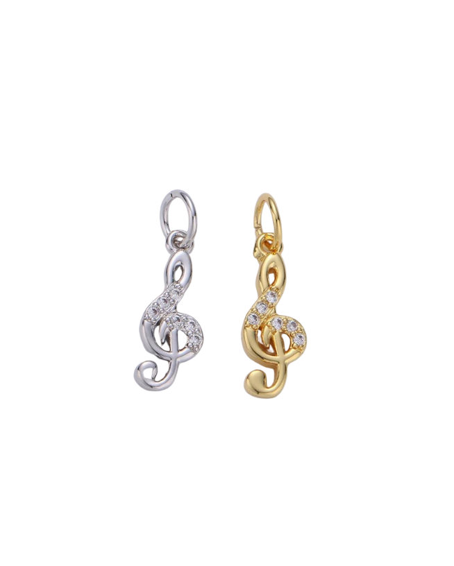 Treble Clef Charm