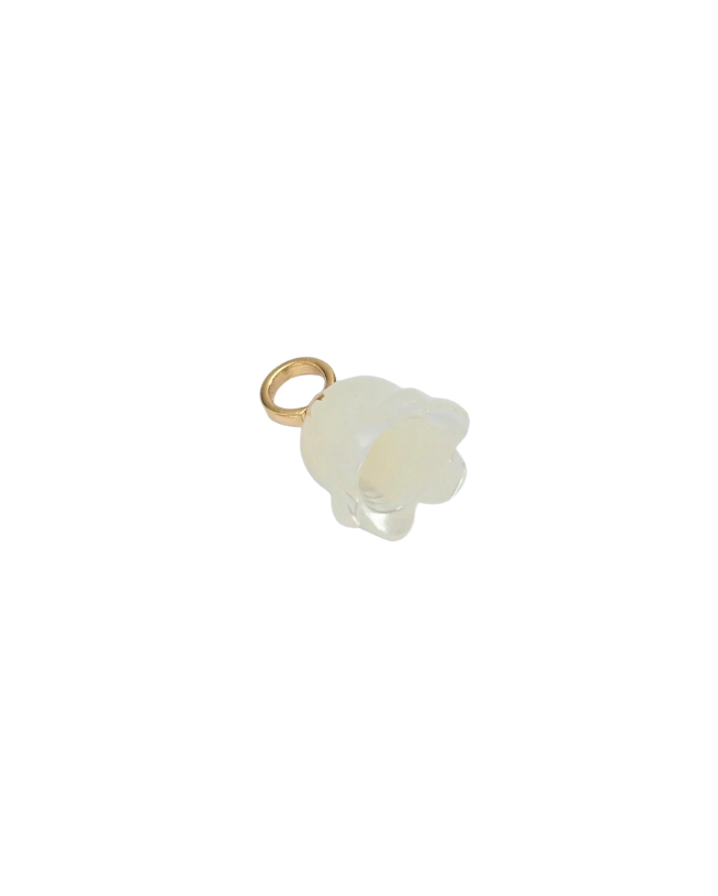 Shell Tulip Flower Charm