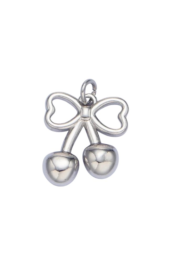 Cherry Bow Charm