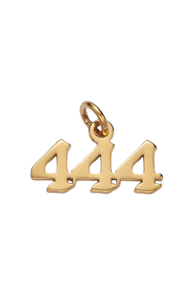 Old English Angel Number Charms