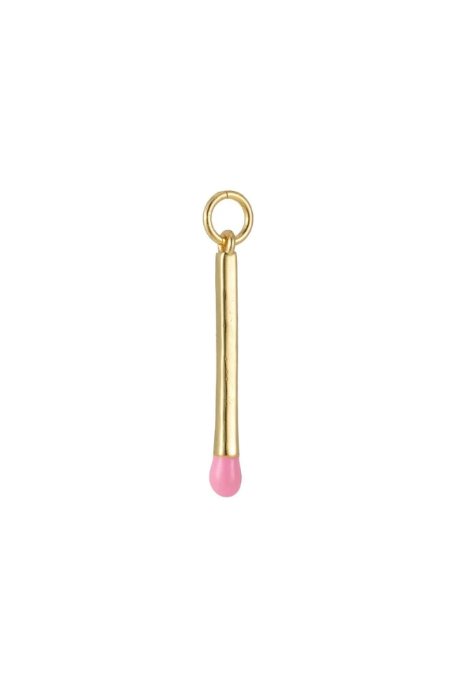 Enamel Matchstick Charm
