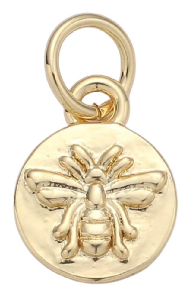 Mini Round Bumble Bee Charm