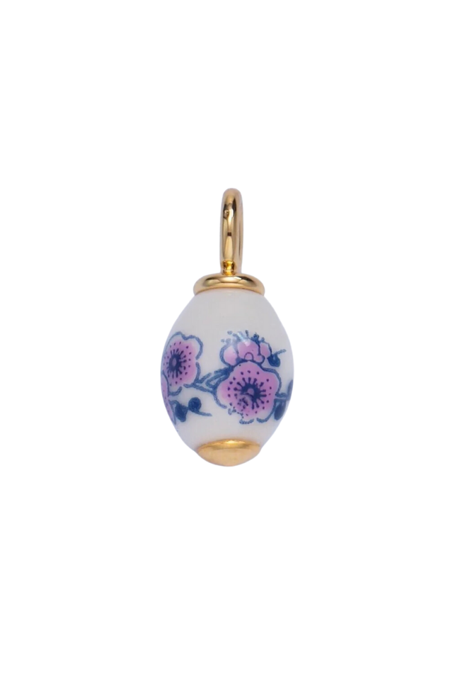 Ceramic Floral Charms