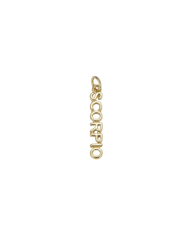 Zodiac Word Charm