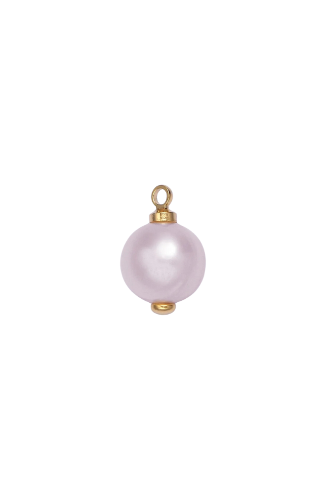 Small Round Freshwater Pearl Charm