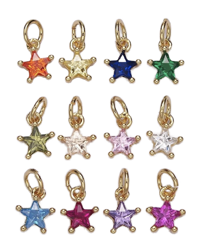 Colorful Star Charm