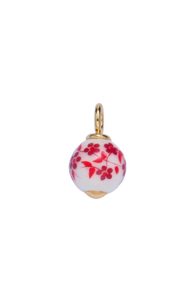Ceramic Floral Charms