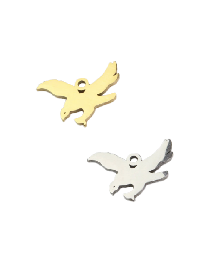 Eagles Silhouette Charm