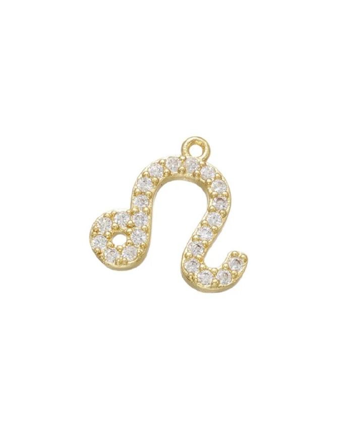 Large Pave Astrology Charm
