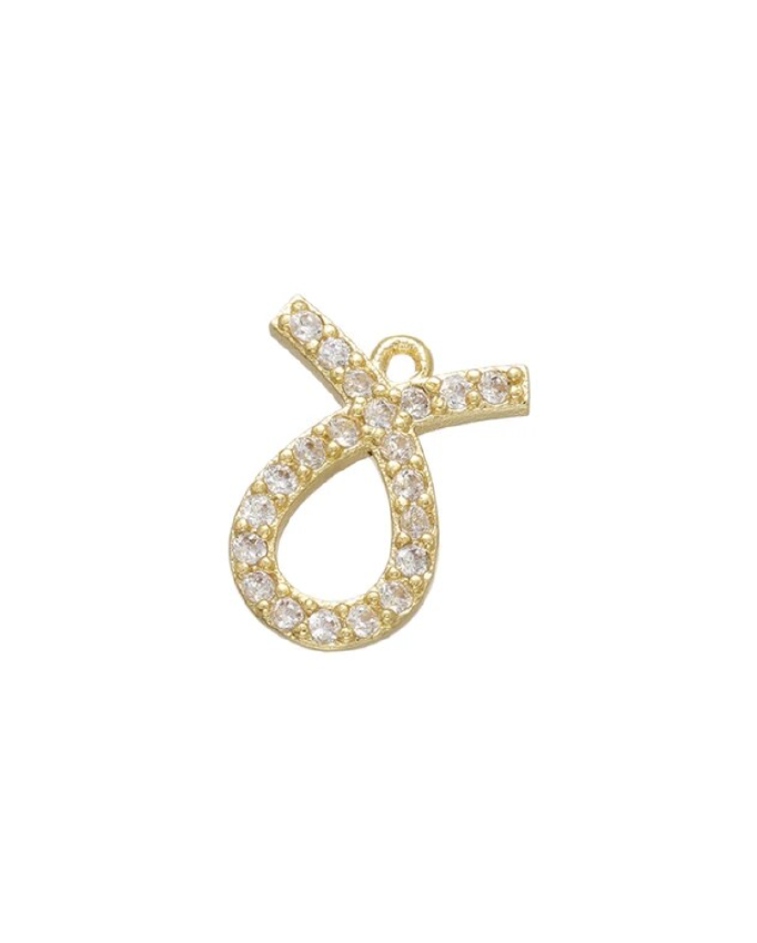 Large Pave Astrology Charm