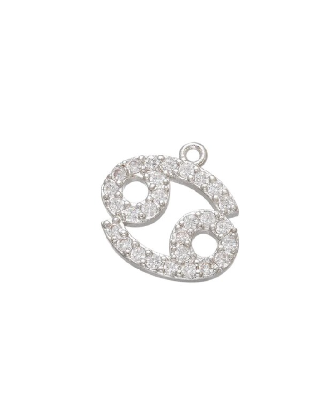 Large Pave Astrology Charm