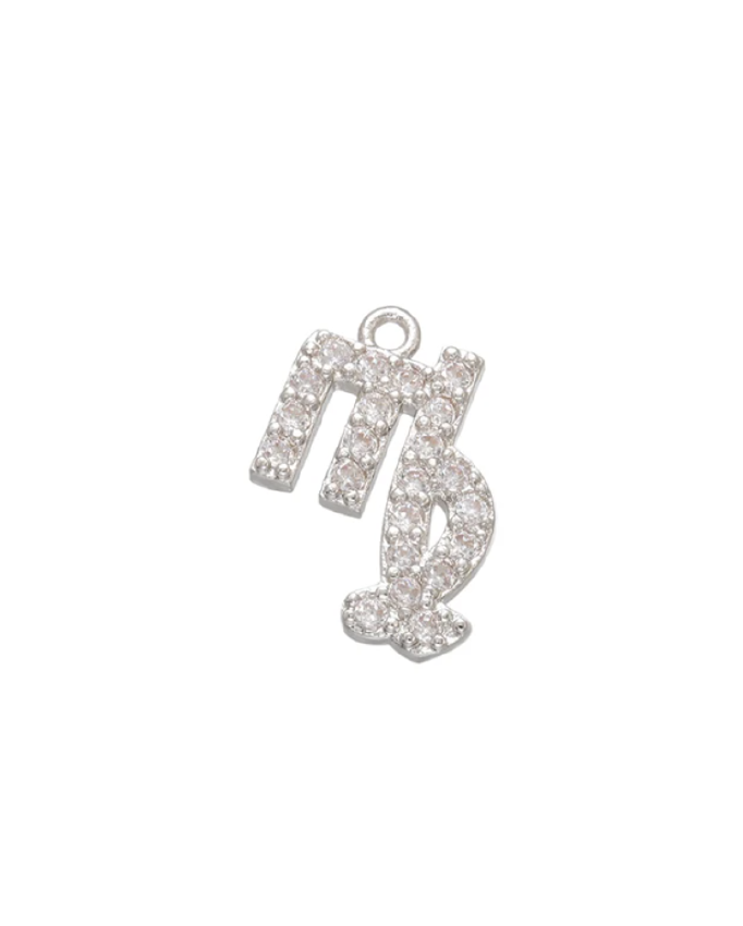 Large Pave Astrology Charm