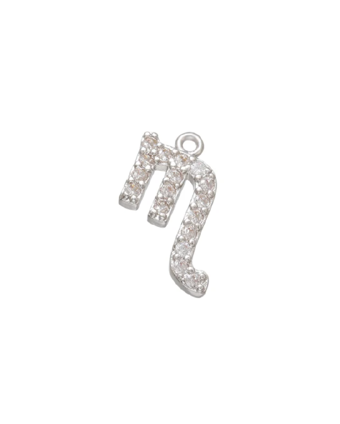 Large Pave Astrology Charm