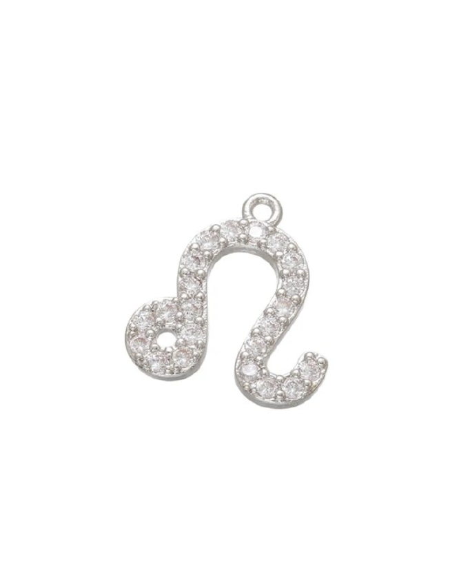 Large Pave Astrology Charm