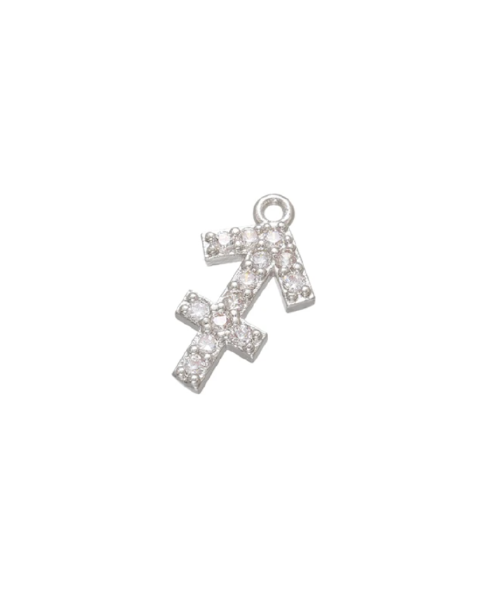 Large Pave Astrology Charm